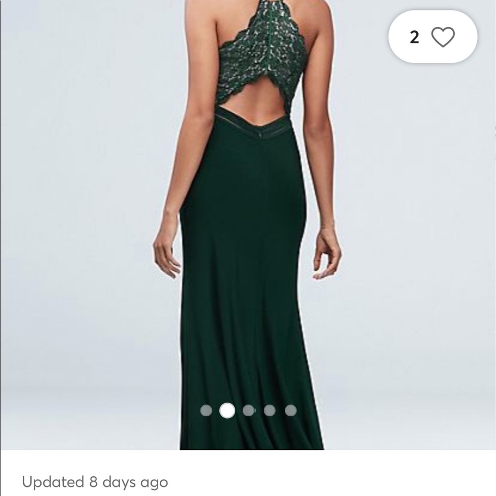 Morgan and Co. size 3 formal gown. Breastfeeding friendly!